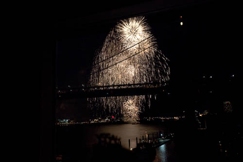 New Years Eve @ Hibachi with the Fireworks