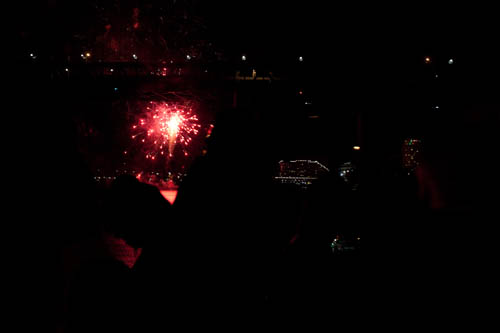 New Years Eve @ Hibachi with the Fireworks