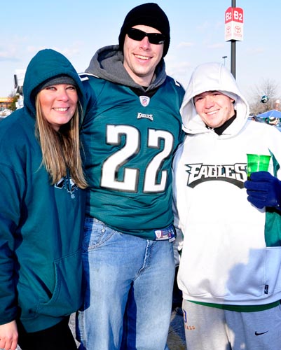 McFadden's EAGLES/Green Bay - Playoff Game 1