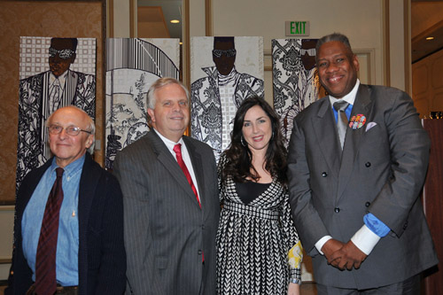 Vogue's Andre Leon Talley Visits Philadelphia Students